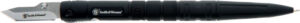 S&W FOLDING PEN KNIFE 1.6" BLD - 7.6" LONG ALUMINUM BLACK