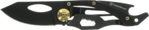S&W KNIFE SMALL MULTI-TOOL - FOLDER 2" BLADE W/POCKET CLIP