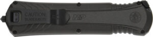 S&W KNIFE M&P OTF 3.5" AUS-8 - BLADE TIP DOWN CARRY W/SAFETY