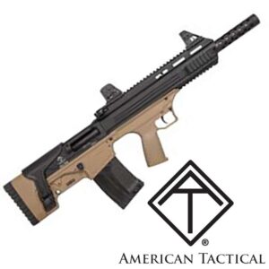Bulldog SGA 12 Gauge 18.5 inch 5 Round Tan and Black