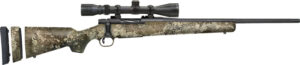 MOSSBERG PATRIOT BANTAM COMBO - 7MM-08 20" 3-9X40 BLUED/STRATA