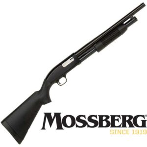 Maverick 88 12 Gauge 18.5 inch barrel 6 Round Pump Black Bead Sights