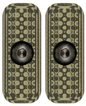 MI LEVER STOCK G10 M-LOK PANEL - OD GREEN/BLACK 2-PACK