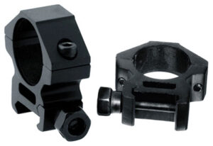 UTG RINGS 1" LOW PROFILE - MATTE BLACK PICATINNY/WEAVER