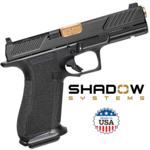 DR920 Combat Slide 9MM 4 inch barrel 17 Round Black w/Night Sights Bronze Barrel