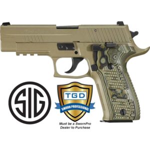 P226R 9MM 4.4 inch barrel 10 Round Flat Dark Earth with Night Sights California