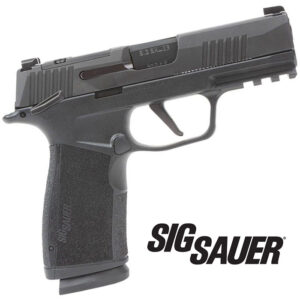 P365 XMacro 9MM 3.7 inch barrel 17 Round Black with Xray 3 Day/Night Sights and