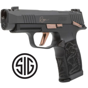 P365 XL Rose 9MM 3.1 inch barrel 12 Round in Black with Night Sights and Optic R