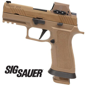 P320 M18X 9MM 3.9 inch barrel 21 Round Coyote with Siglite Night Sights and Rome
