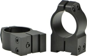 WARNE RINGS 1" CZ 527 HIGH - MATTE