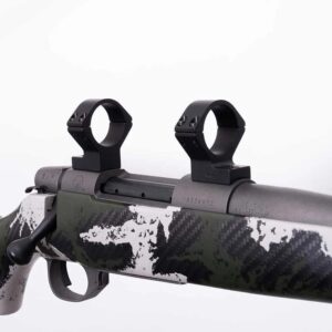Weatherby Vanguard 2-Piece Lightweight Scope Mount 1" Medium Black