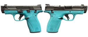 SMITH & WESSON PC BODYGUARD 2.0 CARRY COMP AZTEC TEAL FRM 380ACP PISTOL 3.1" M.S  1-10RD, 1-12RD MAG