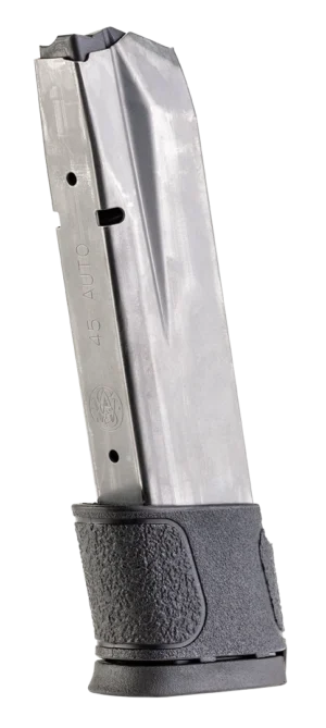 S&W M&P45 MAGAZINE 45 ACP, 14 RD BLK BS PLATE