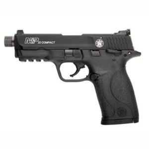 M&P22 COMPACT 22 LR 3.6â THREADED BBL (2)10RD MAGS BLACK
