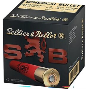 SPHERICAL BULLET 410 BORE 2-1/2'' 1/2OZ #000 SHOT 25/BOX