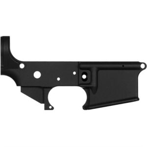 MK4/AR15 STRIPPED LOWER RECEIVER FOR AR-15 ARMOR BLACK