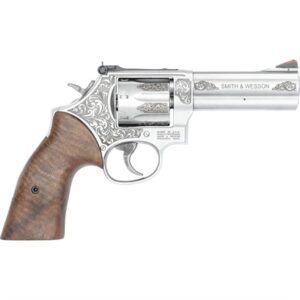MODEL 686 PLUS ENGRAVED 357MAG/38SPL+P 4.13'' BBL 7RD SS