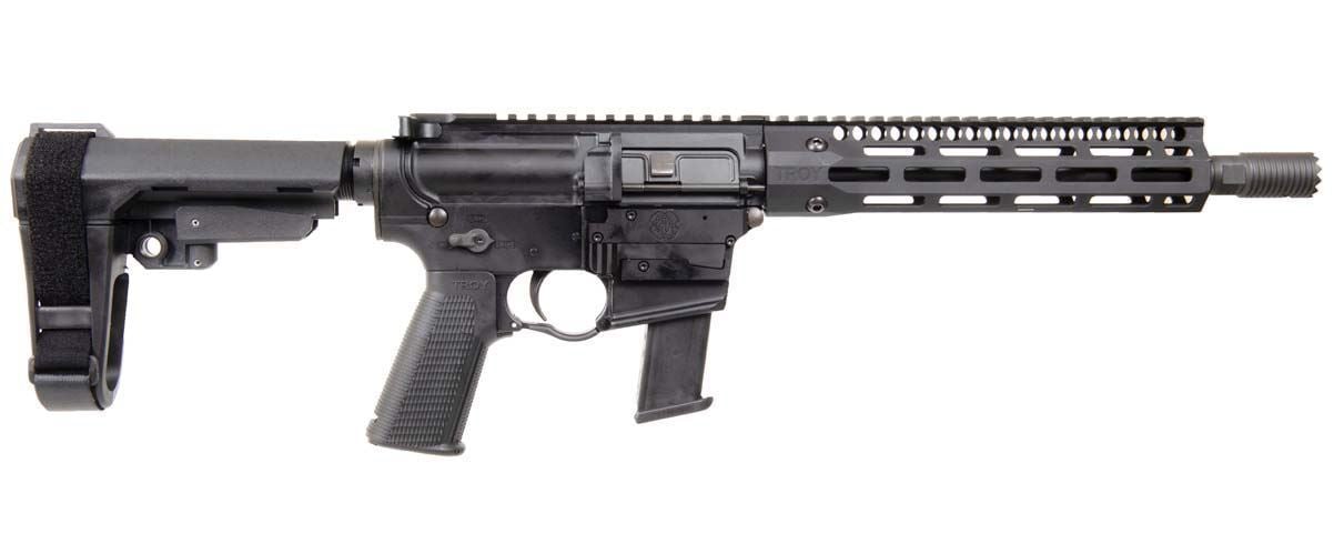 Troy Industries Pistol 9mm LRBHO 10.5" Barrel (Optic Ready) - TROY Industries