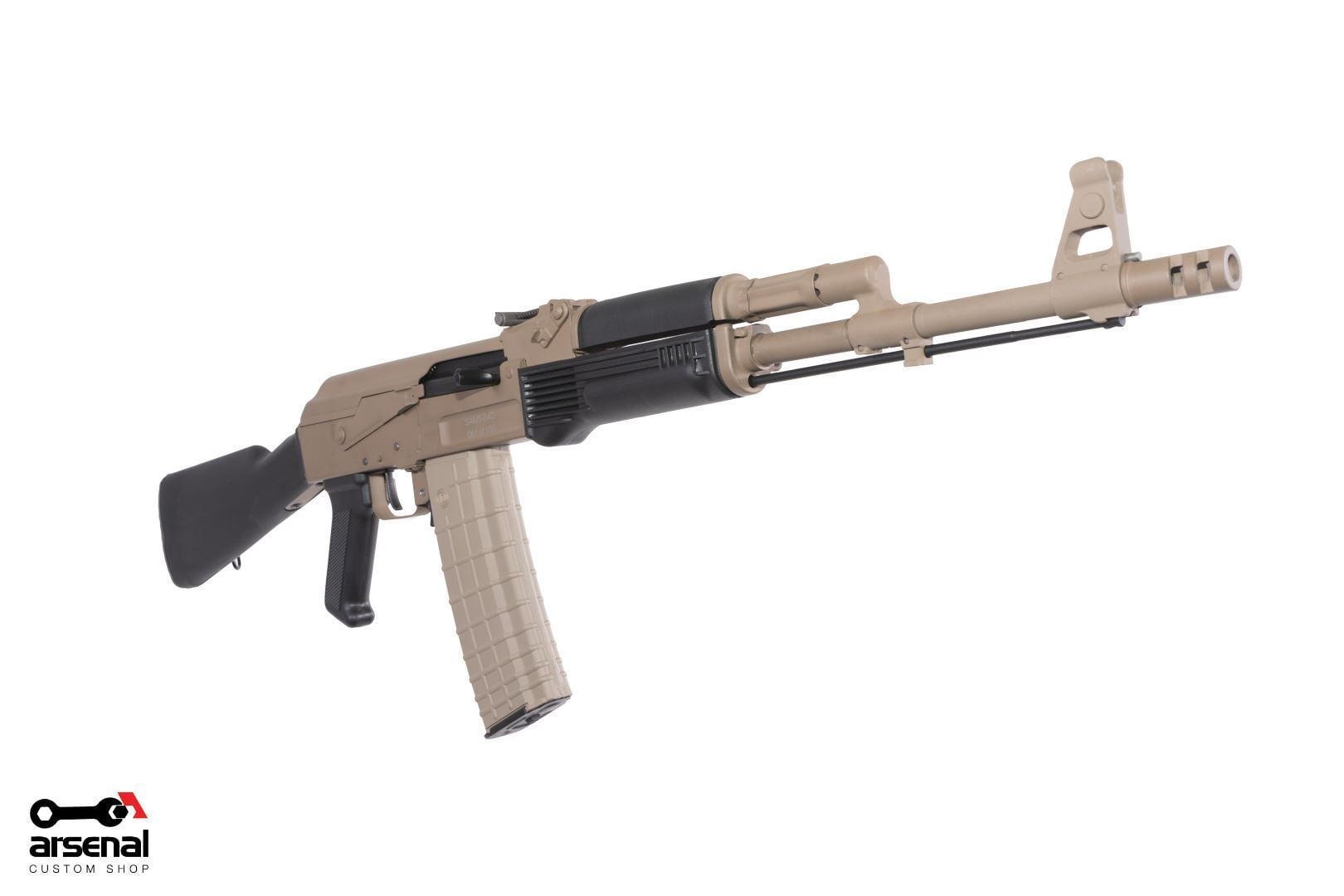 Arsenal FDE Cerakote SAM5 5.56x45mm AK47 Milled Receiver Rifle 30rd - Arsenal Firearms