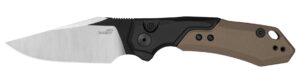 Launch 19 3.3" Pkt Push Bttn Satin/Brn Blk