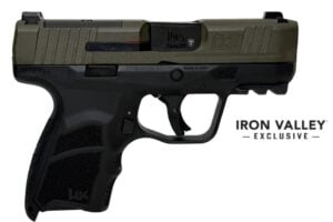 HK 13 Heckler & Koch CC9 Micro Comp 9mm OR handgun in green and black