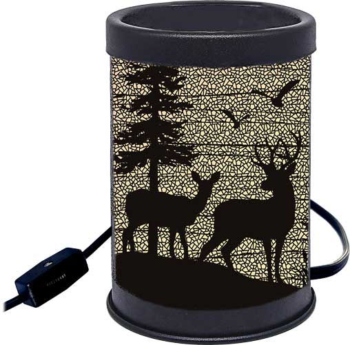 RIVERS EDGE DEER SILHOUETTE - CANDLE WARMER - Rivers Edge