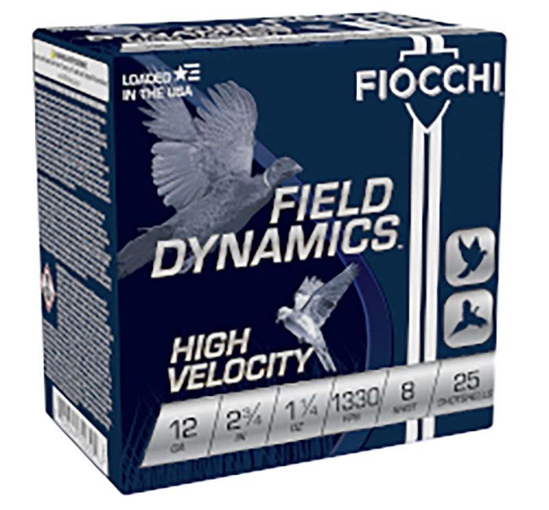 Hi-Vel 12ga 2.75" 3.75 Dr 1.25oz. #8