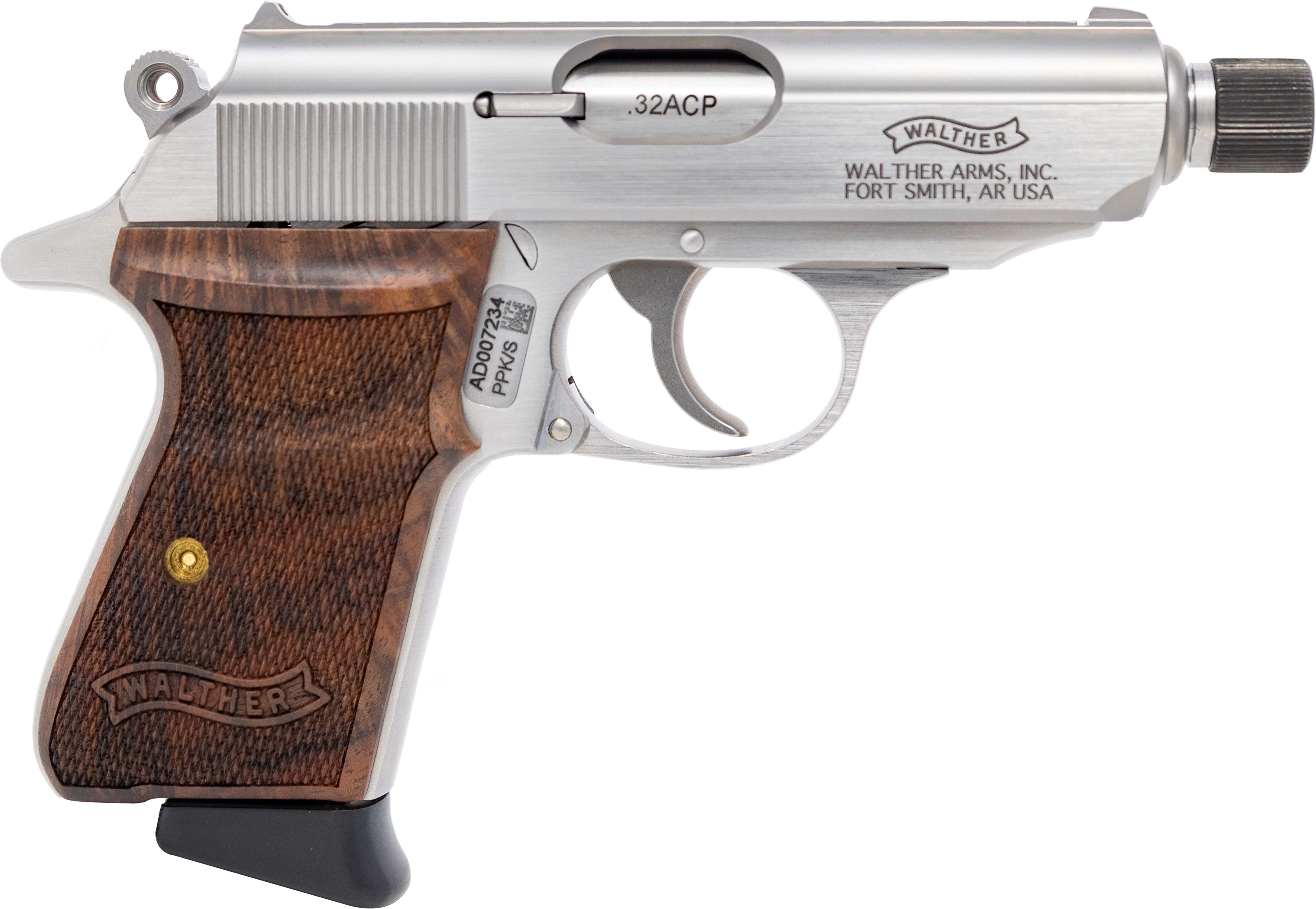 WAI PPK/S SD 32AP SS TB WAL 7R - Walther Arms