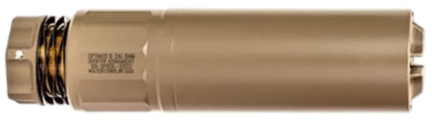 Griffin Armament Dual-Lok Optimus 6 6mm FDE suppressor