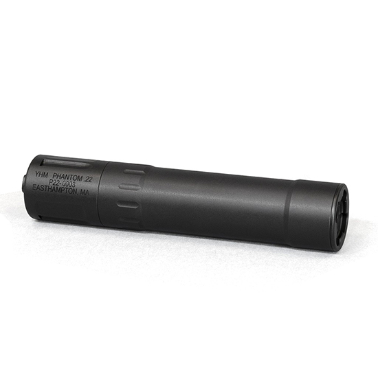 Yankee Hill Machine Phantom .22 LR suppressor with 1/2x28 direct-thread mount