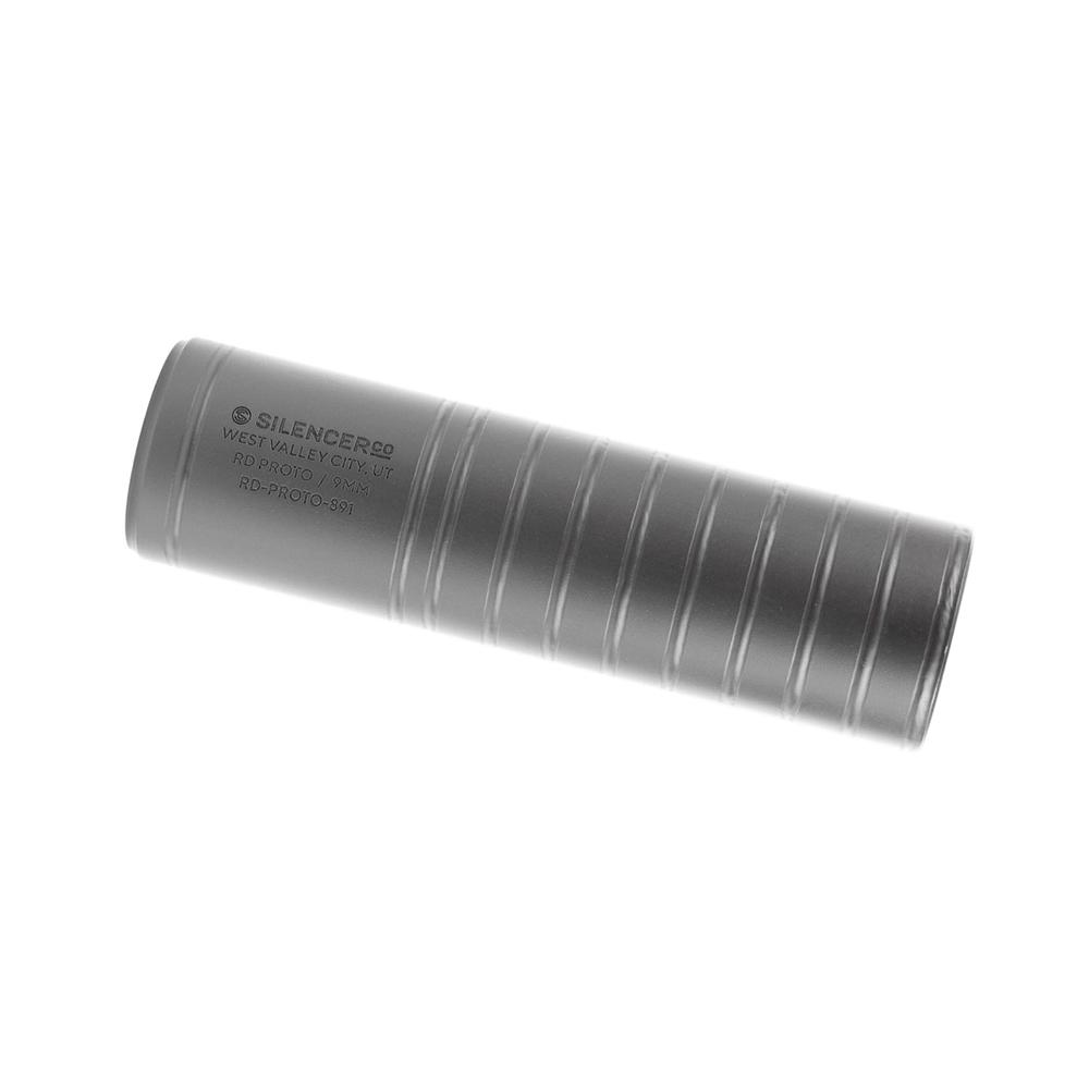 SilencerCo Spectre 9K black titanium suppressor