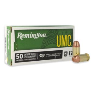 Remington UMC Handgun Ammunition .380 ACP 95 gr FMJ 955 fps 50/ct