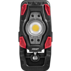 CL10R CLAMP LIGHT 1150 LUM W/ULTRA VIEW FLOOD LIGHT BLK/RED