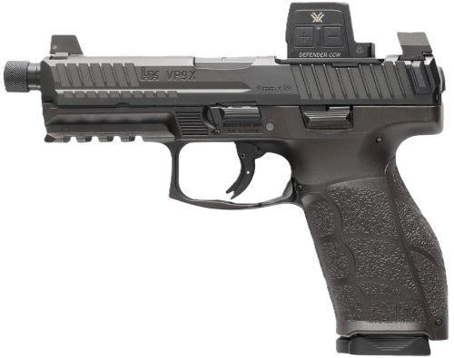 Heckler & Koch HK VP9A1 X Tactical Vortex 9mm pistol with threaded barrel