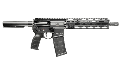 Heckler & Koch MR556 A4 5.56 NATO firearm with 11-inch black threaded barrel