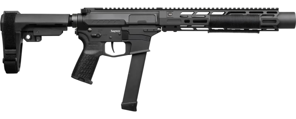 CMMG Banshee 9mm suppressed Glock-pattern pistol