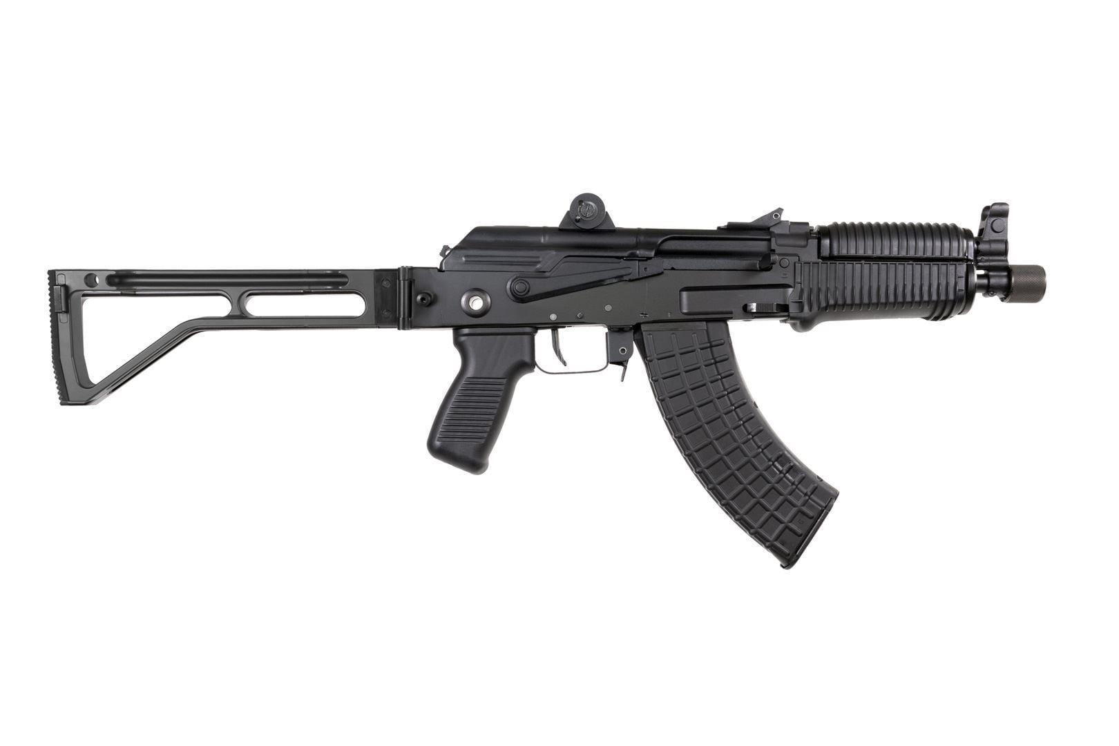 Arsenal Factory SBR AR-M14SF TACT 7.62x39mm Rifle Tactical Right-Side Folding Stock Black - Arsenal Firearms