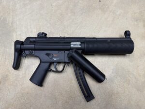 MP5SD-Style .22LR SBR with Cut & Threaded Barrel and Defense Safety Solutions .22LR Suppressor — New