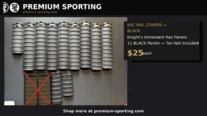KAC Rail Covers — Black